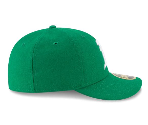 OAKLAND ATHLETICS ALTERNATE COLLECTION LOW PROFILE 59FIFTY FITTED-ON-FIELD COLLECTION-GREEN