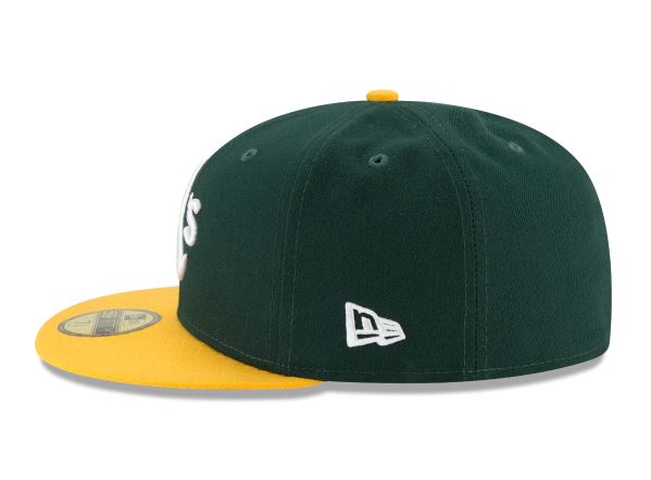 OAKLAND ATHLETICS HOME COLLECTION 59FIFTY FITTED-ON-FIELD COLLECTION-GREEN