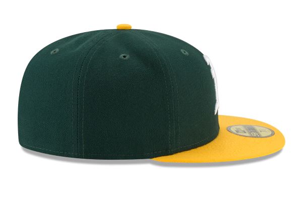 OAKLAND ATHLETICS HOME COLLECTION 59FIFTY FITTED-ON-FIELD COLLECTION-GREEN