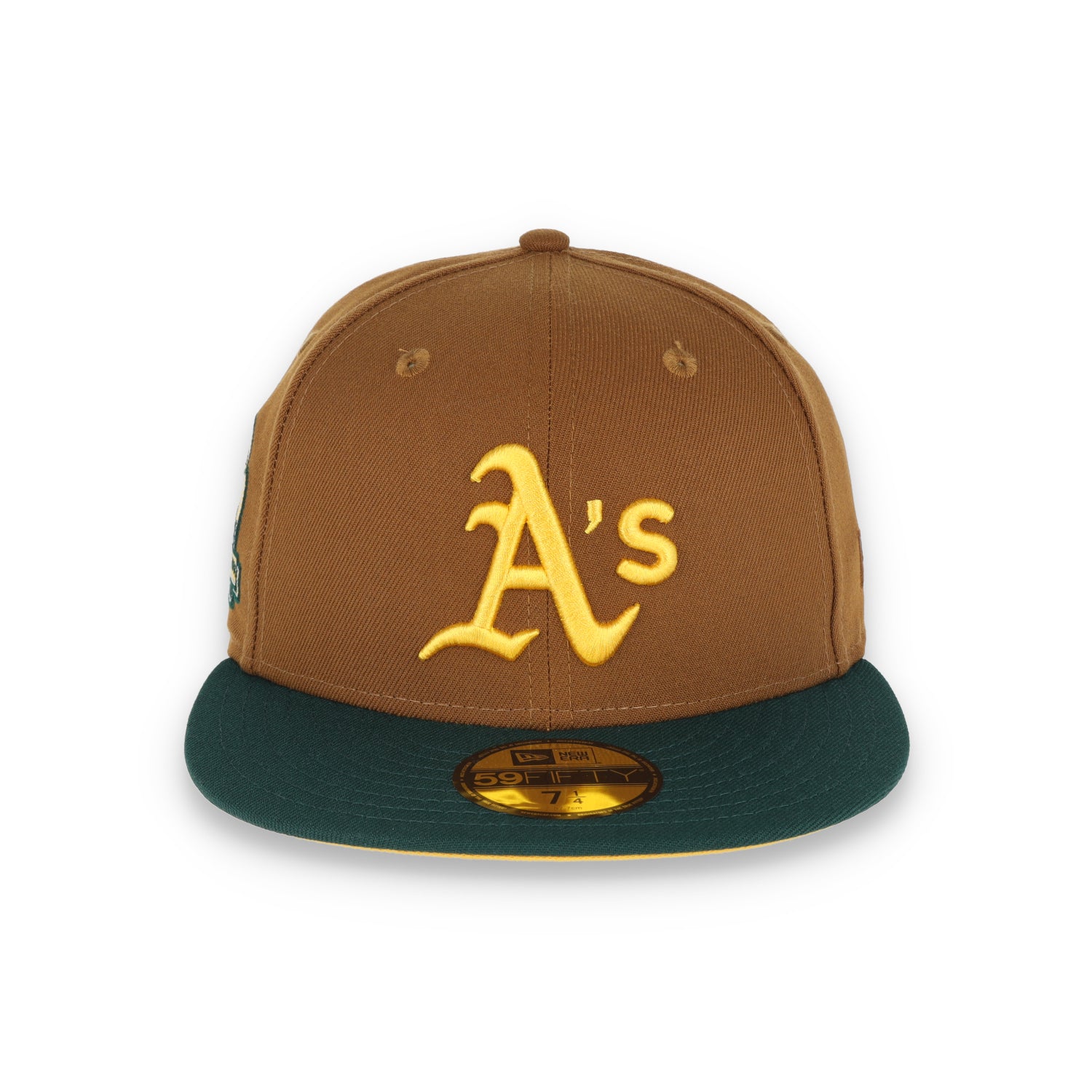 New Era Oakland Athletics 40th Anniversary Patch 59FIFTY Fitted-Peanut/DK Green