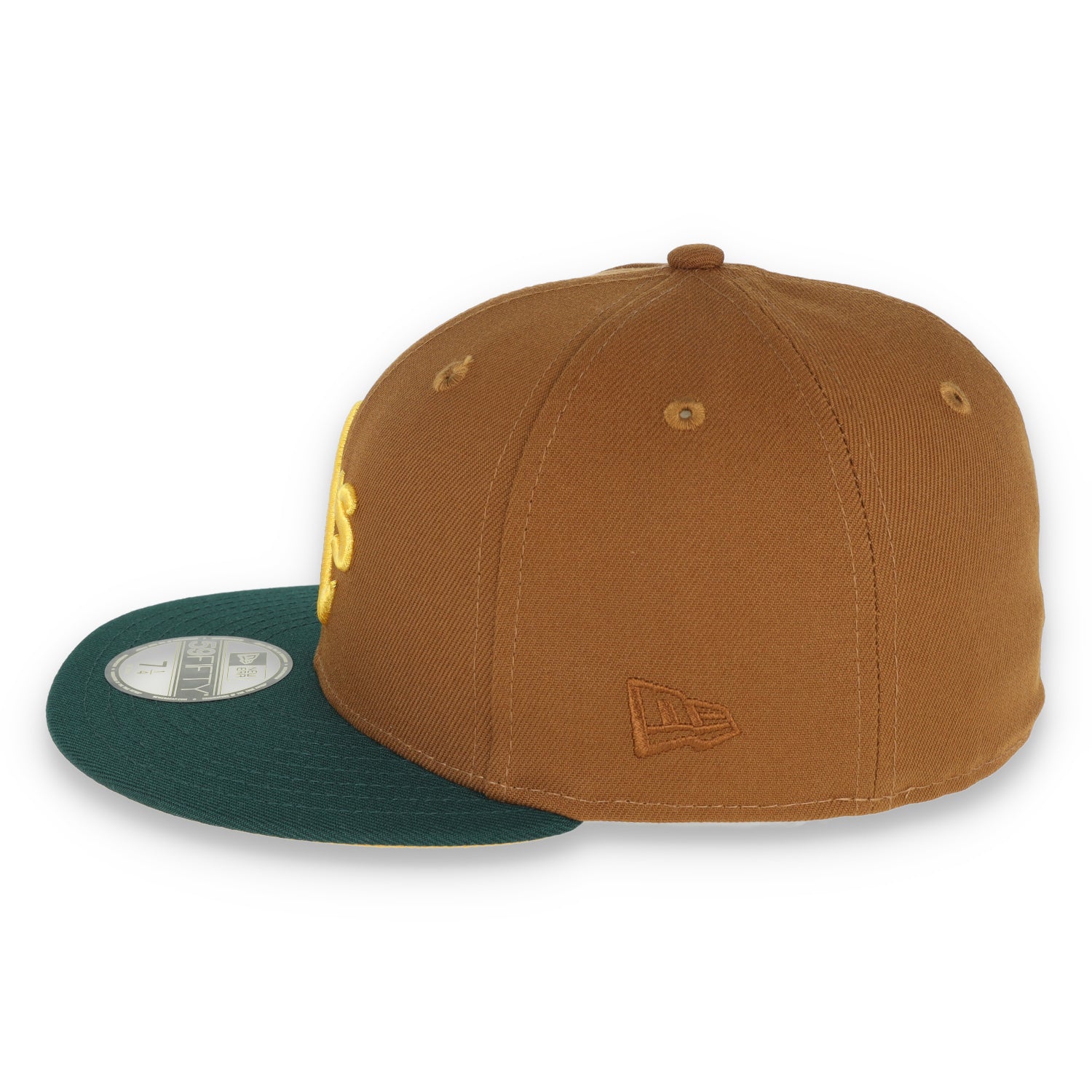 New Era Oakland Athletics 40th Anniversary Patch 59FIFTY Fitted-Peanut/DK Green