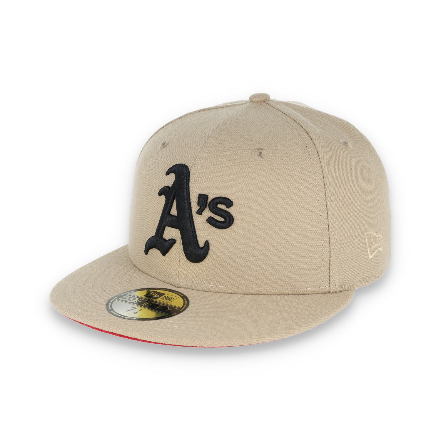 New Era Oakland Athletics 1987 All Star Patch 59FIFTY Fitted-Tan/Black