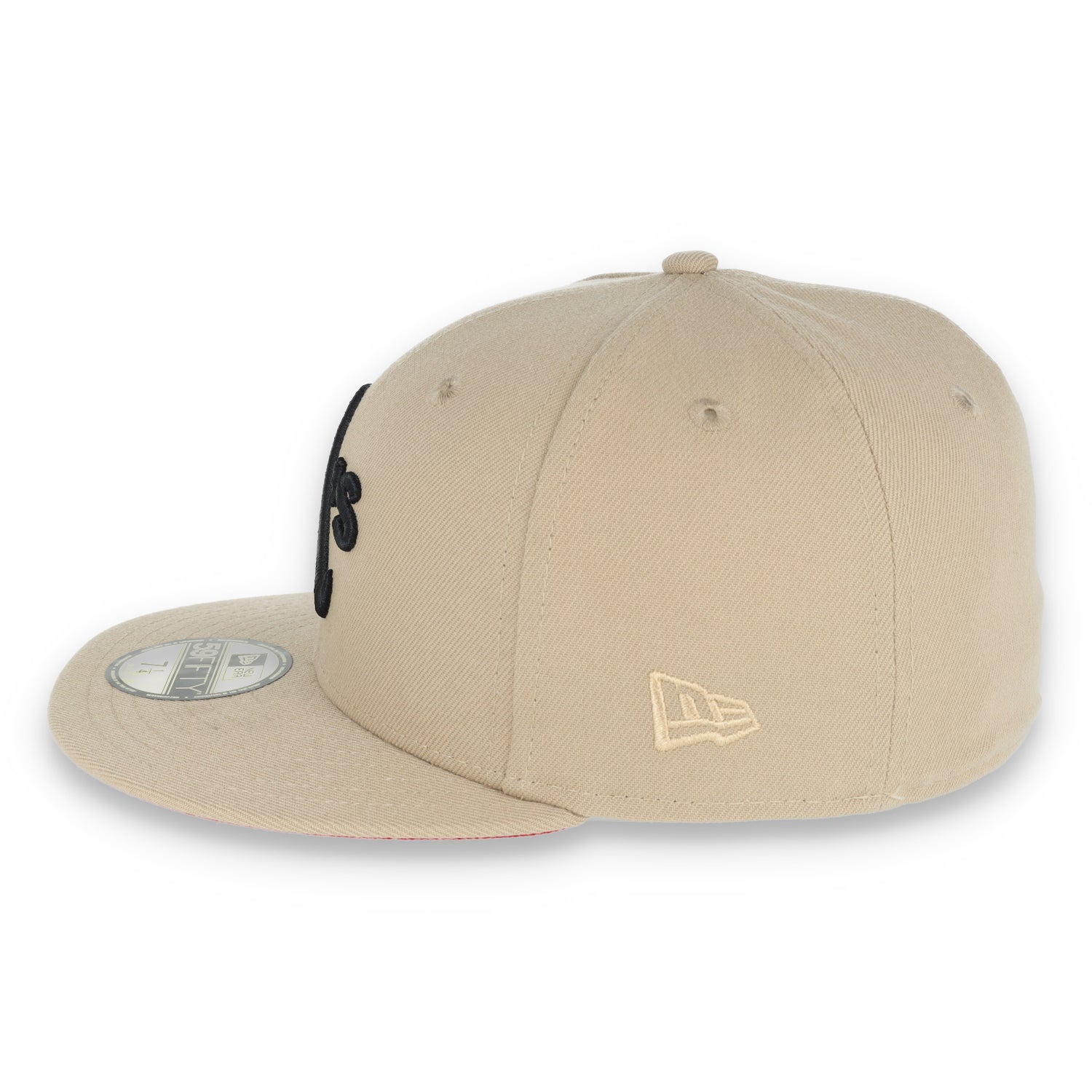 New Era Oakland Athletics 1987 All Star Patch 59FIFTY Fitted-Tan/Black