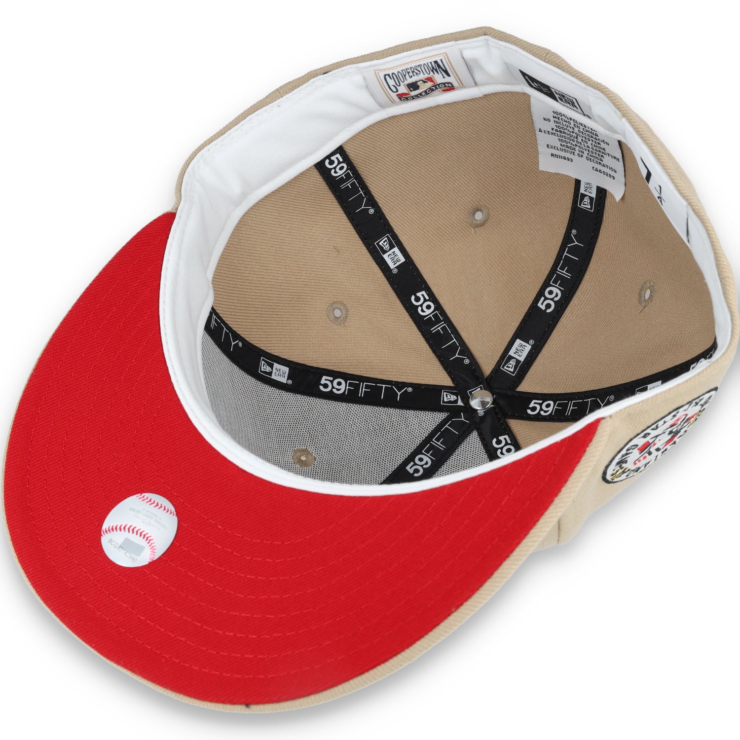 New Era Oakland Athletics 1987 All Star Patch 59FIFTY Fitted-Tan/Black