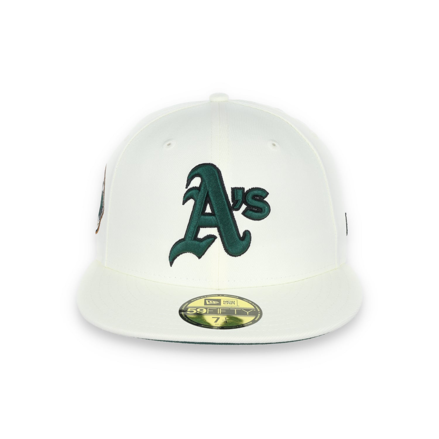 New Era Oakland Athletics 1973 World Series Patch 59FIFTY Fitted-Chrome