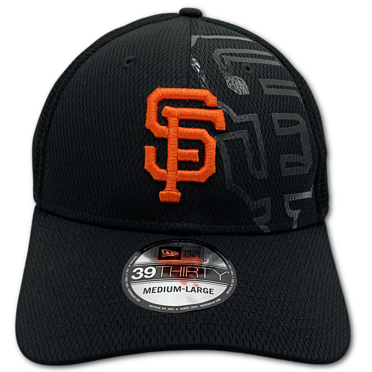 San Francisco Giants Team Mesh 39THIRTY- black/orange