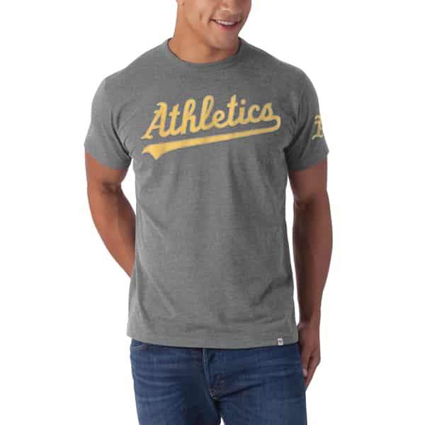 '47 Oakland Athletics Fieldhouse Grey T-Shirt