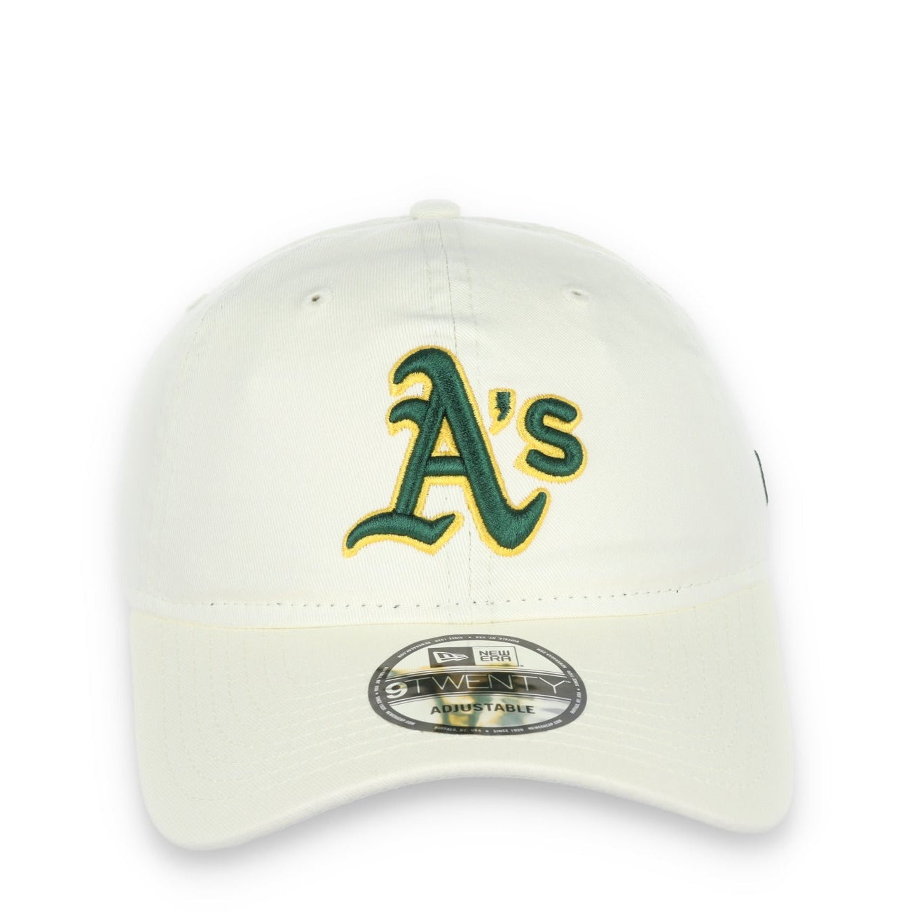 New Era Oakland Athletics Core Classic 2.0 9Twenty Adjustable Hat-Ivory