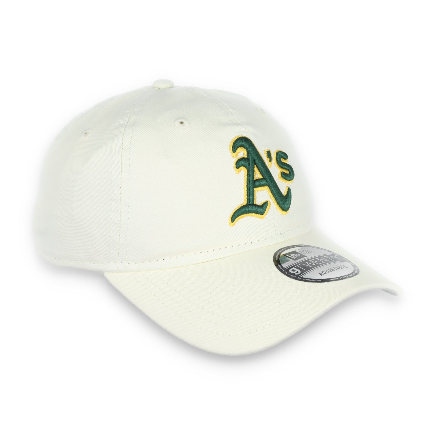 New Era Oakland Athletics Core Classic 2.0 9Twenty Adjustable Hat-Ivory