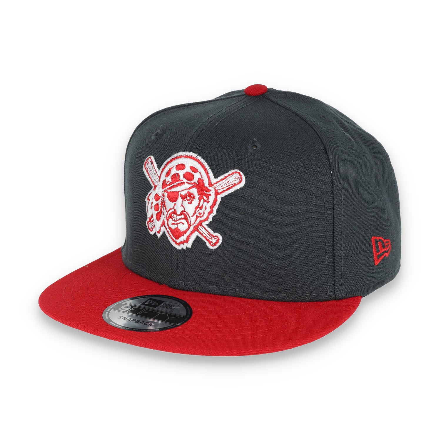 New Era Pittsburgh Pirates 2-Tone Color Pack 9FIFTY Snapback Hat - Grey/Scarlet
