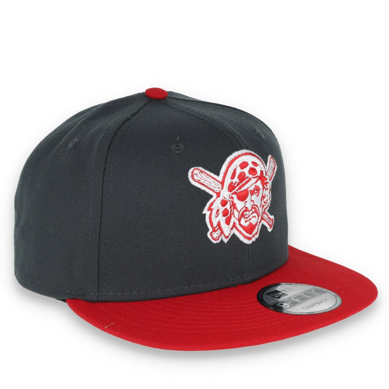 New Era Pittsburgh Pirates 2-Tone Color Pack 9FIFTY Snapback Hat - Grey/Scarlet