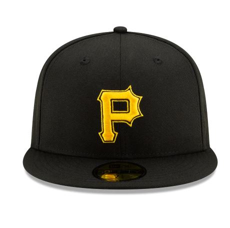 PITTSBURGH PIRATES ALTERNATE 2 COLLECTION 59FIFTY FITTED-ON-FIELD COLLECTION-BLACK