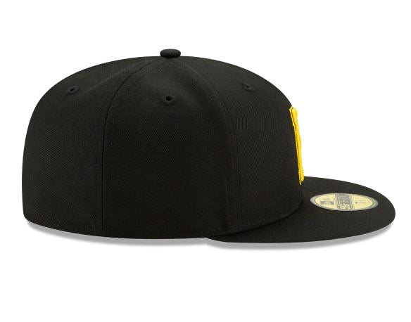 PITTSBURGH PIRATES ALTERNATE 2 COLLECTION 59FIFTY FITTED-ON-FIELD COLLECTION-BLACK