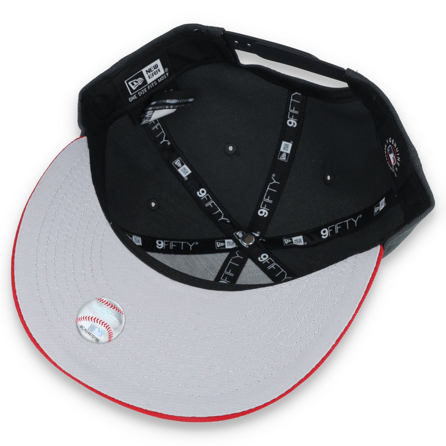 New Era Pittsburgh Pirates 2-Tone Color Pack 9FIFTY Snapback Hat - Grey/Scarlet