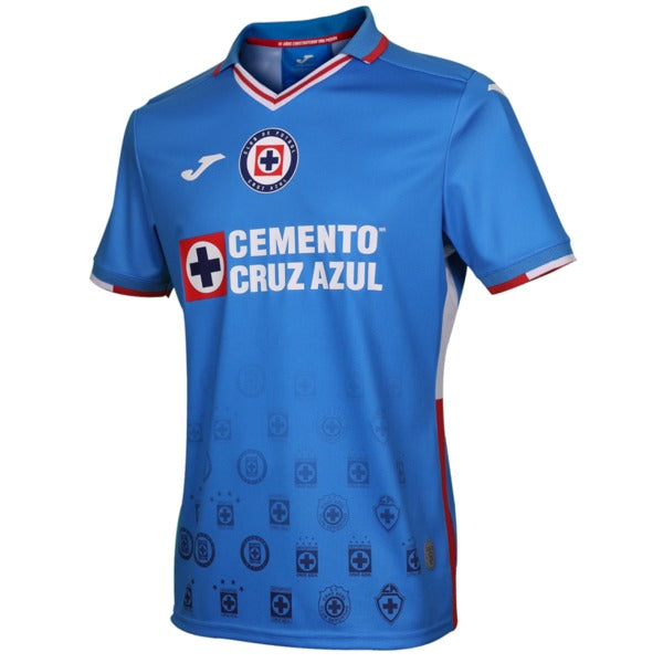 JOMA CRUZ AZUL 2022-23 OFFICIAL HOME SOCCER JERSEY - MODEL