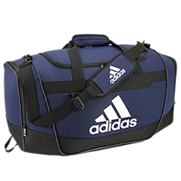 ADIDAS DEFENDER IV SMALL DUFFEL BAG- NAVY