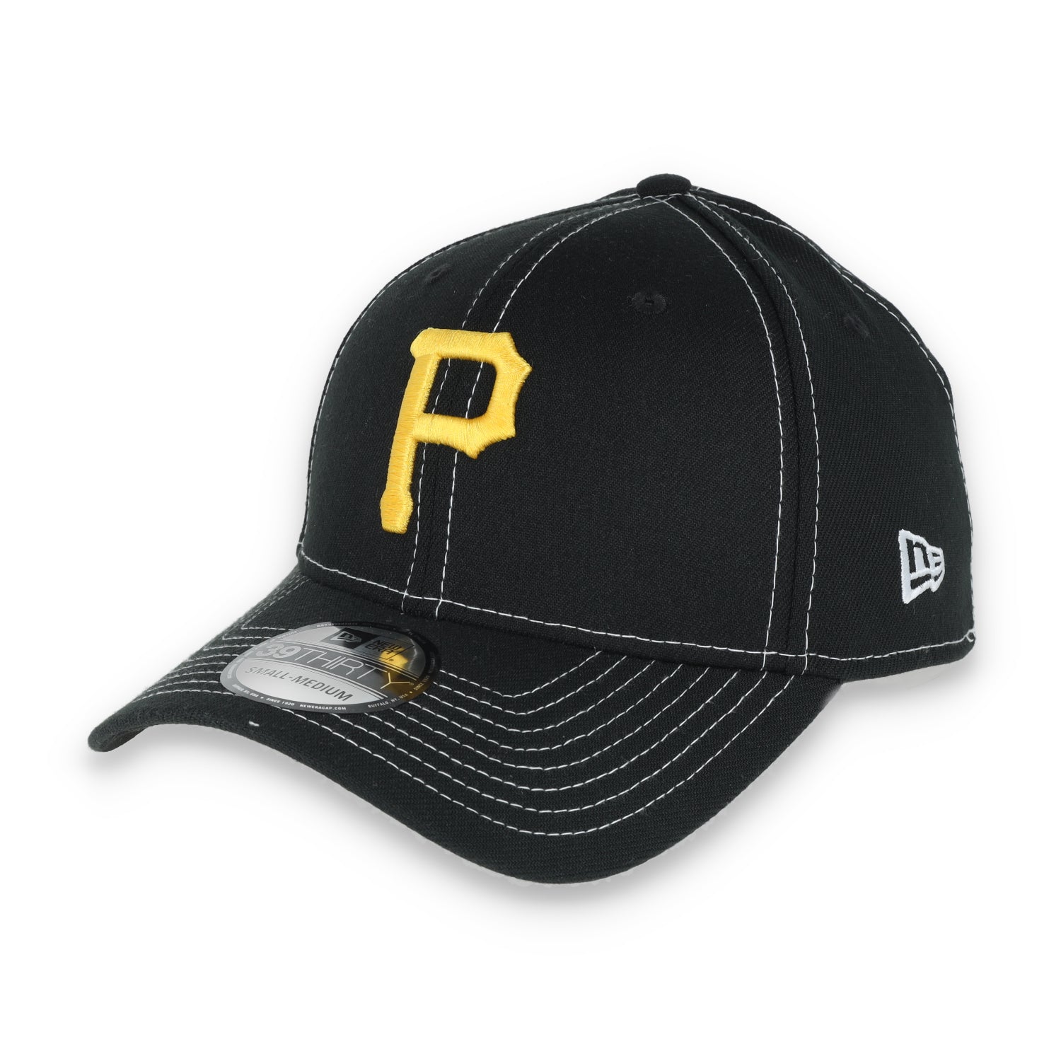 New Era Pittsburgh Pirates Classic 39THIRTY Stretch Fit-Black