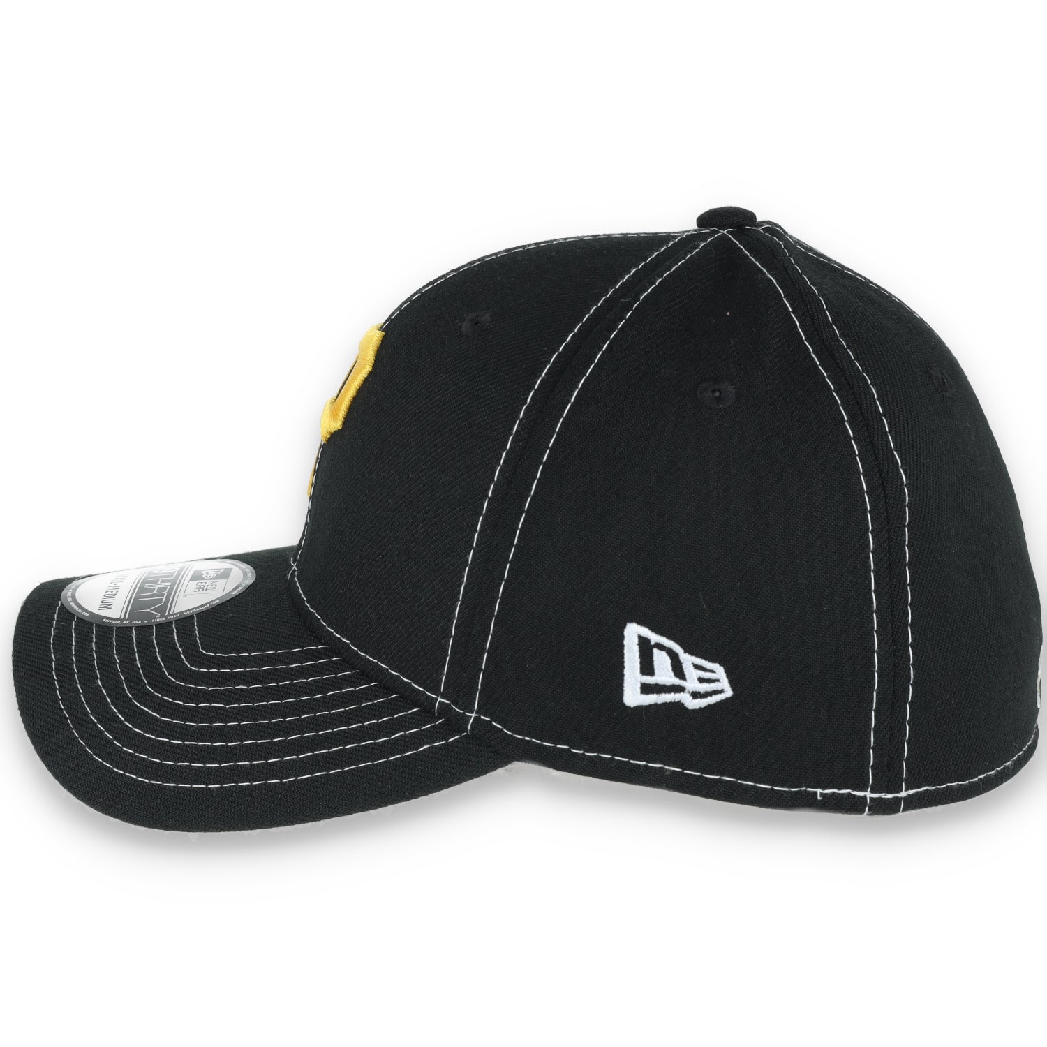 New Era Pittsburgh Pirates Classic 39THIRTY Stretch Fit-Black