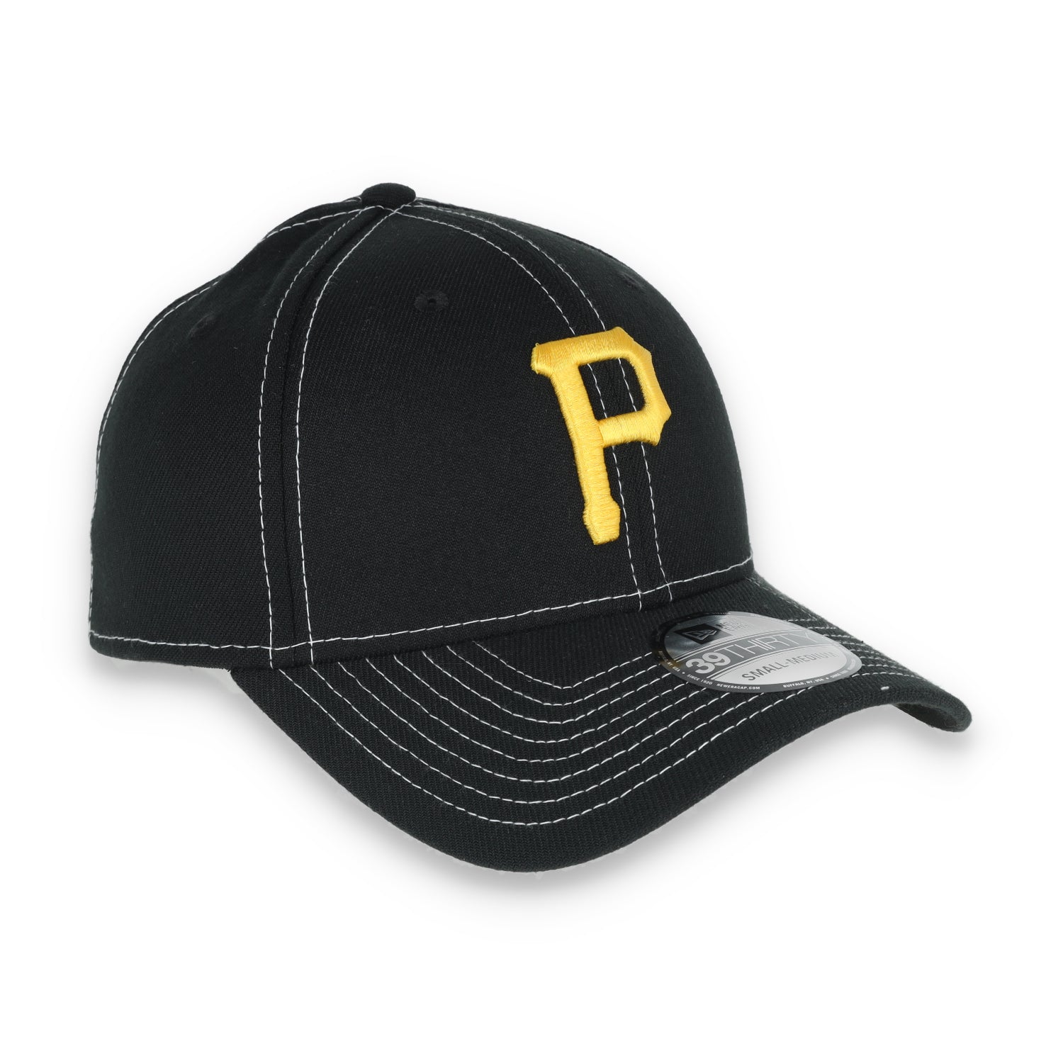 New Era Pittsburgh Pirates Classic 39THIRTY Stretch Fit-Black