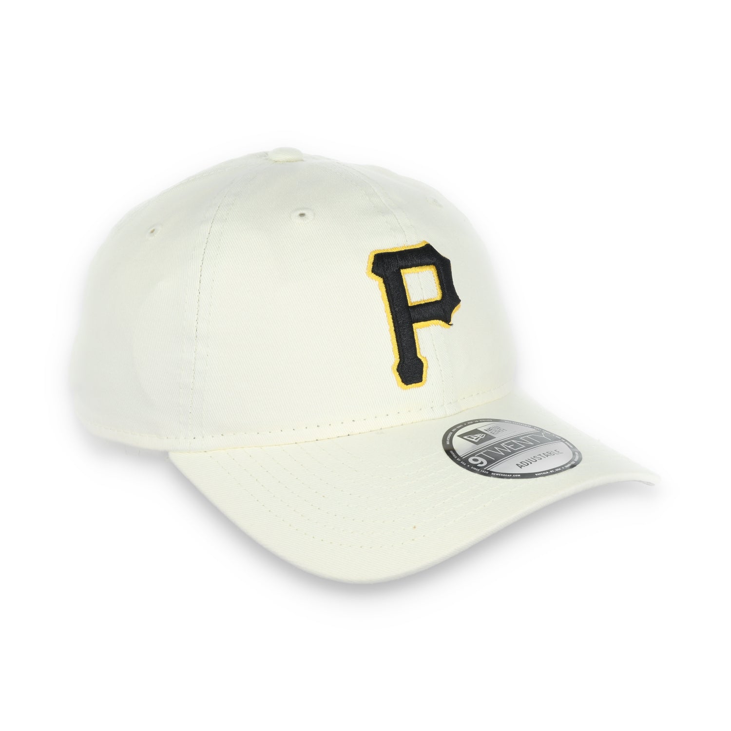 New Era Pittsburgh Pirates Core Classic 2.0 9Twenty Adjustable Hat-Ivory