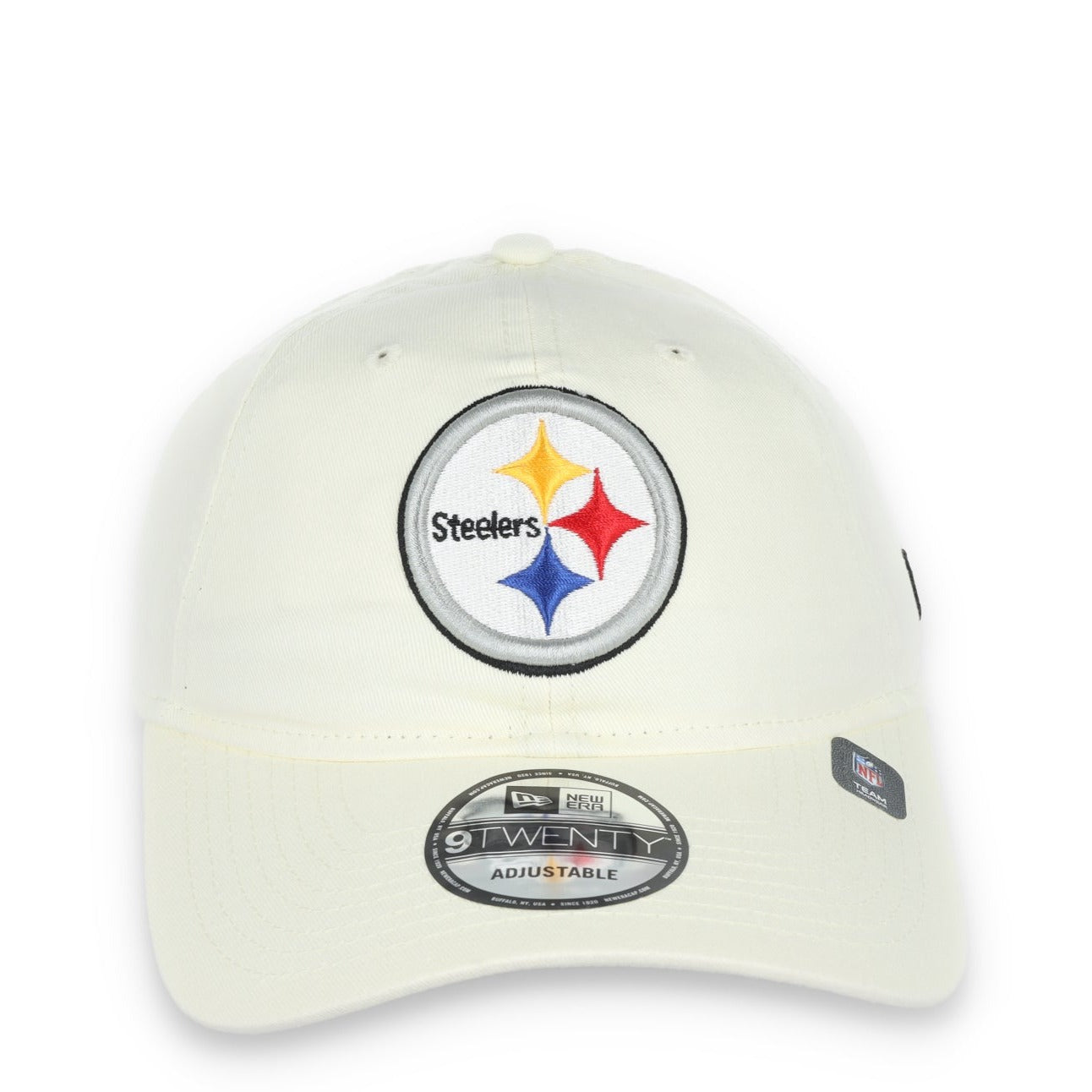 New Era Pittsburgh Steelers Core Classic 2.0 9Twenty Adjustable Hat-Ivory