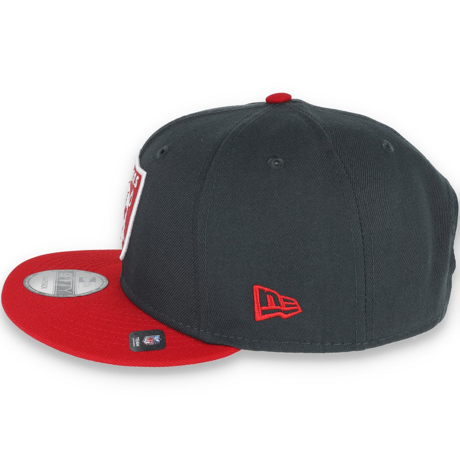 New Era Las Vegas Raiders 2-Tone Color Pack 9FIFTY Snapback Hat-Grey/Scarlet