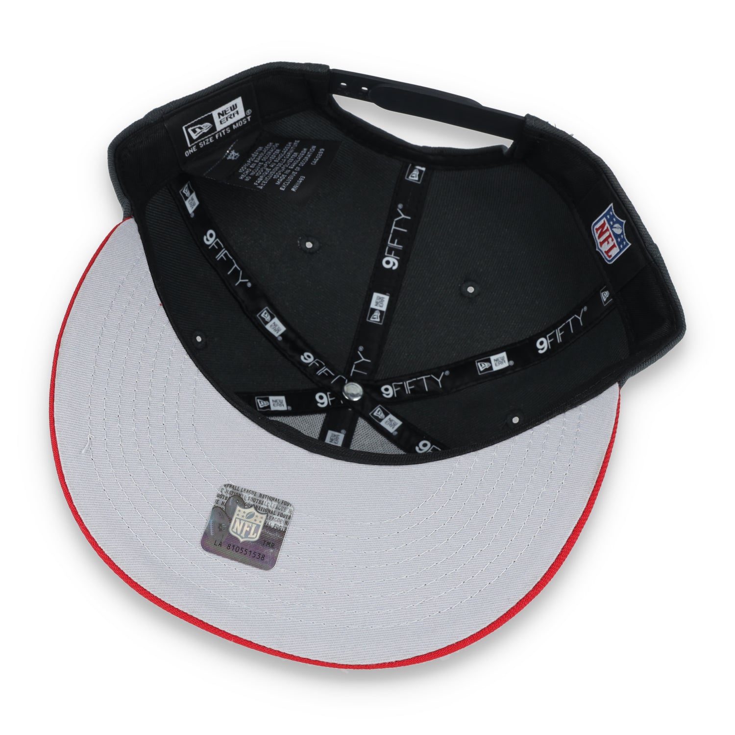 New Era Las Vegas Raiders 2-Tone Color Pack 9FIFTY Snapback Hat-Grey/Scarlet
