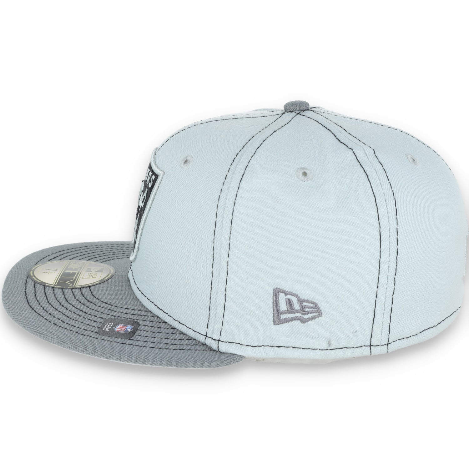 New Era Las Vegas Raiders Gray Pop 59Fity Fitted Hat