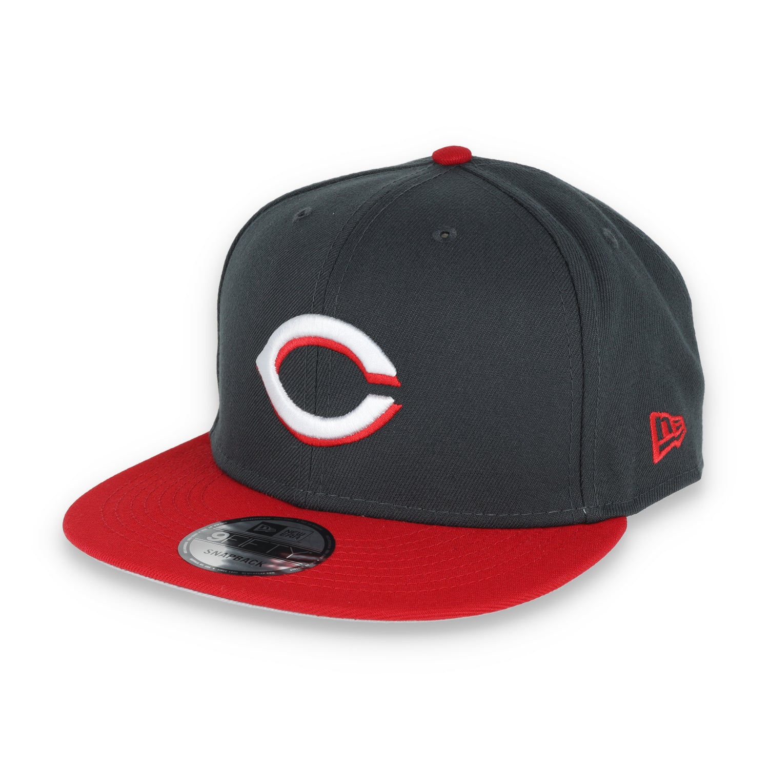 New Era Cincinnati Reds 2-Tone Color Pack 9FIFTY Snapback Hat- Grey/Scarlet