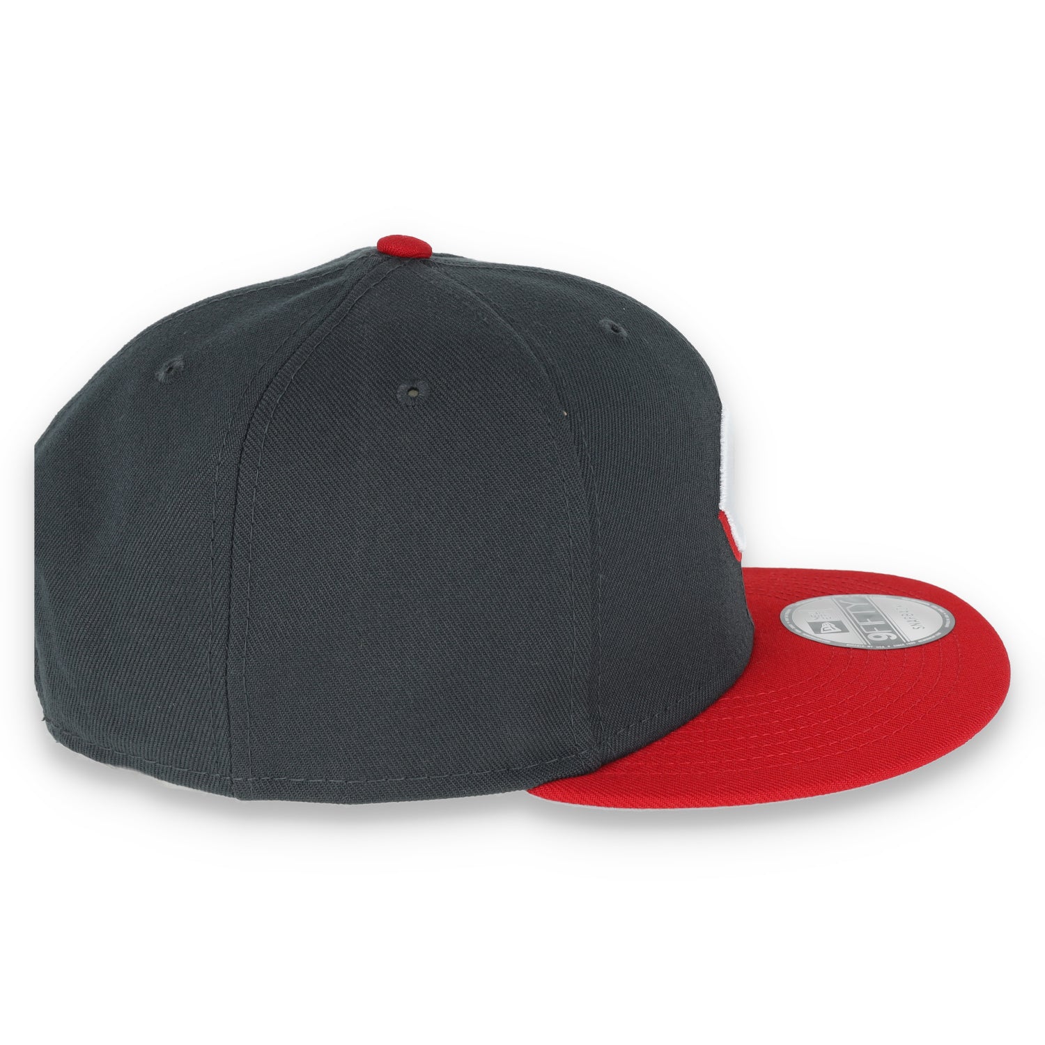 New Era Cincinnati Reds 2-Tone Color Pack 9FIFTY Snapback Hat- Grey/Scarlet