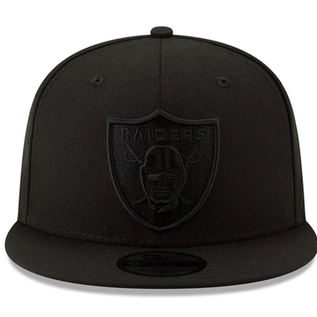 Las Vegas Raiders New Era Basic 9Fifty Snapback-Black/Black