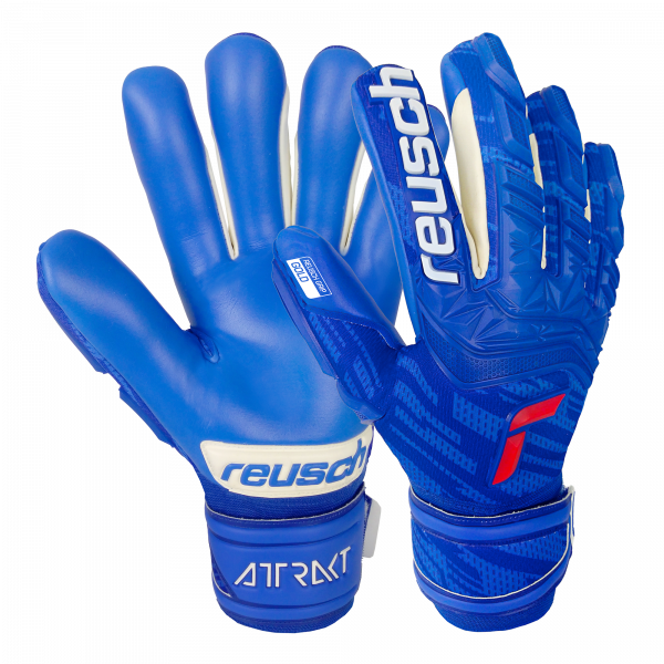 REUSCH ATTRAKT FREEGEL GOLD FINGER SUPPORT-BLUE