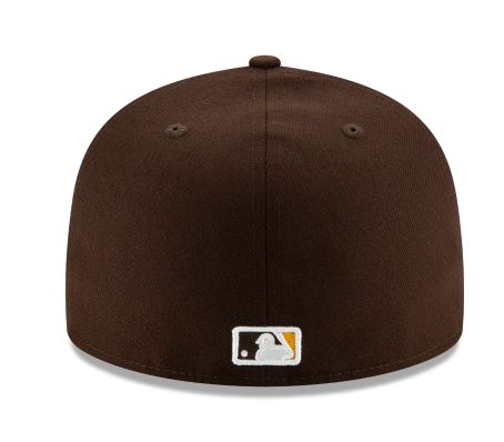SAN DIEGO PADRES HOME COLLECTION 59FIFTY FITTED-ON-FIELD COLLECTION-BROWN