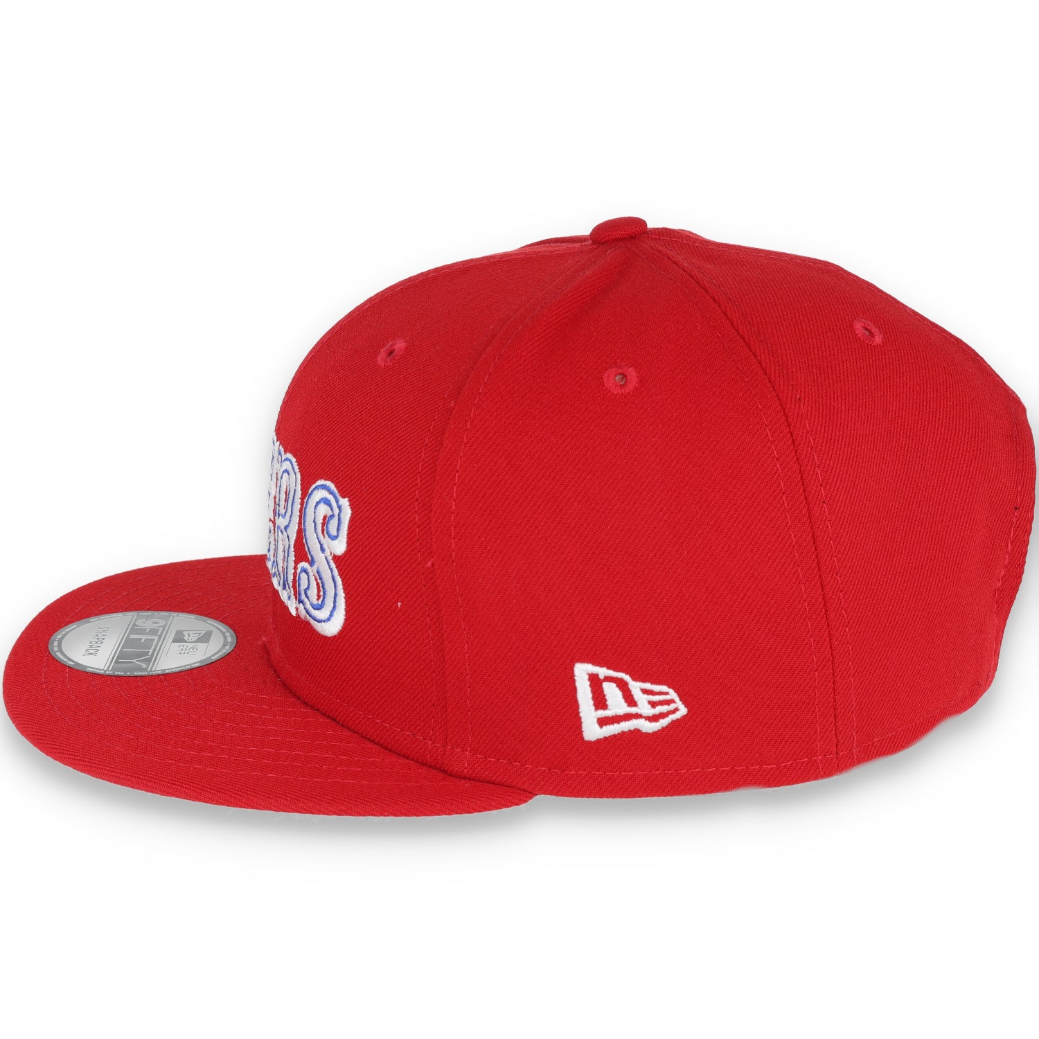 SAN FRANCISCO 49ERS 40TH ANNIVERSARY SIDE PATCH NEW ERA 9FIFTY SNAPBACK-RED