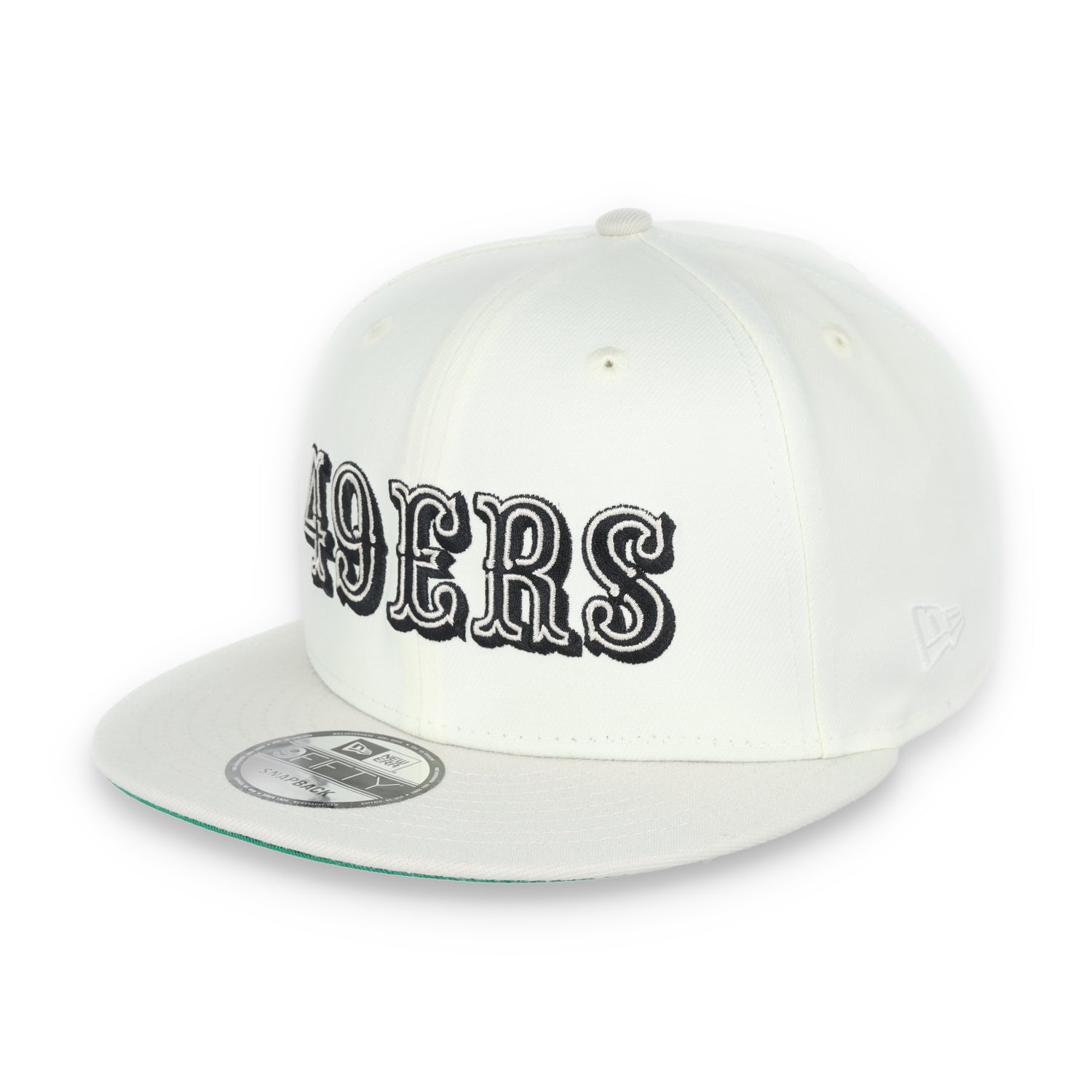 SAN FRANCISCO 49ERS 75TH ANNIVERSARY NEW ERA 9FIFTY SNAPBACK-CHROME STONE
