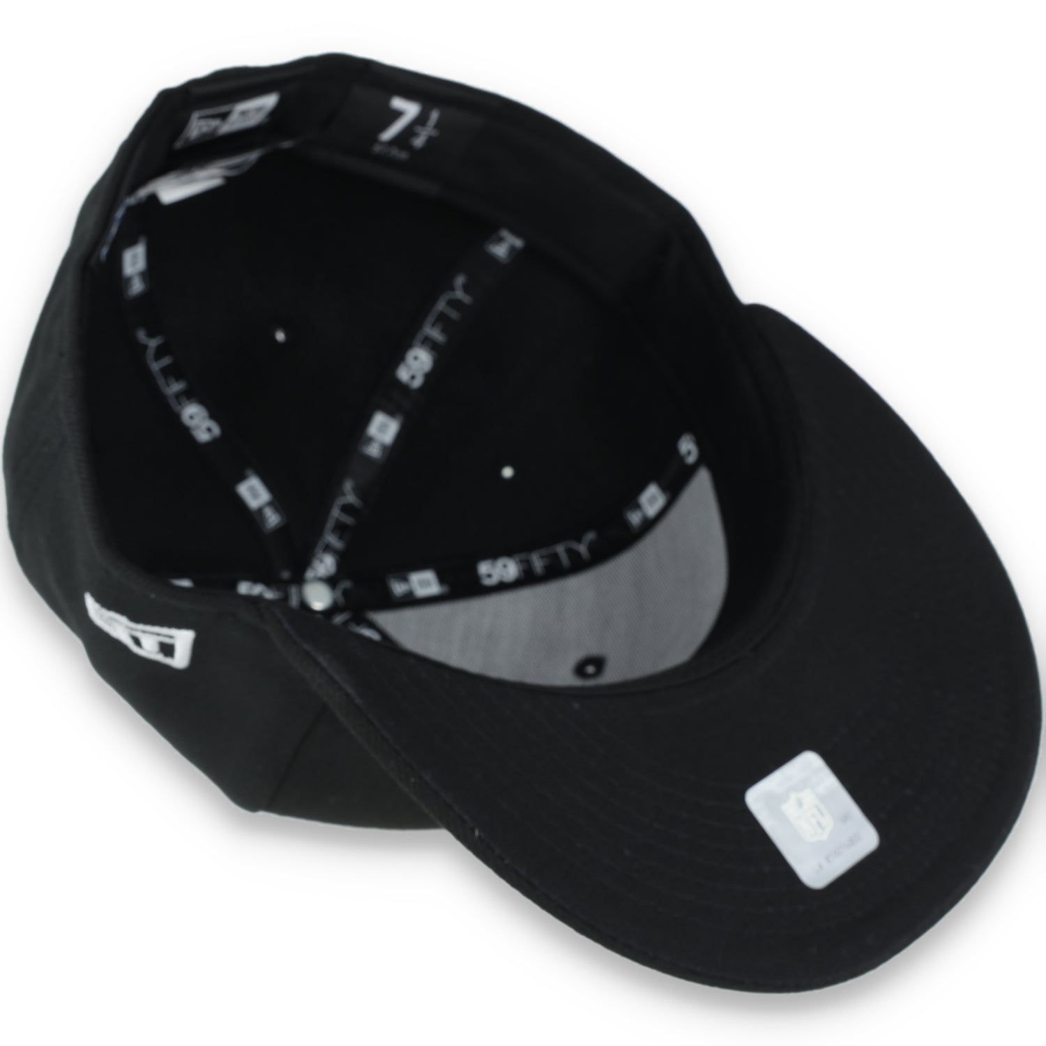 NEW ERA SAN FRANCISCO 49ERS GOTHIC SCRIPT 59FIFTY FITTED-BLACK/WHITE