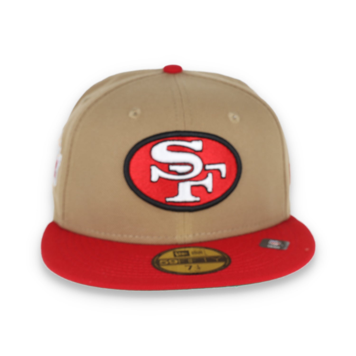 NEW ERA SAN FRANCISCO 49ERS SUPERBOWL XXIX SIDE PATCH 59FIFTY FITTED HAT-KHAKI