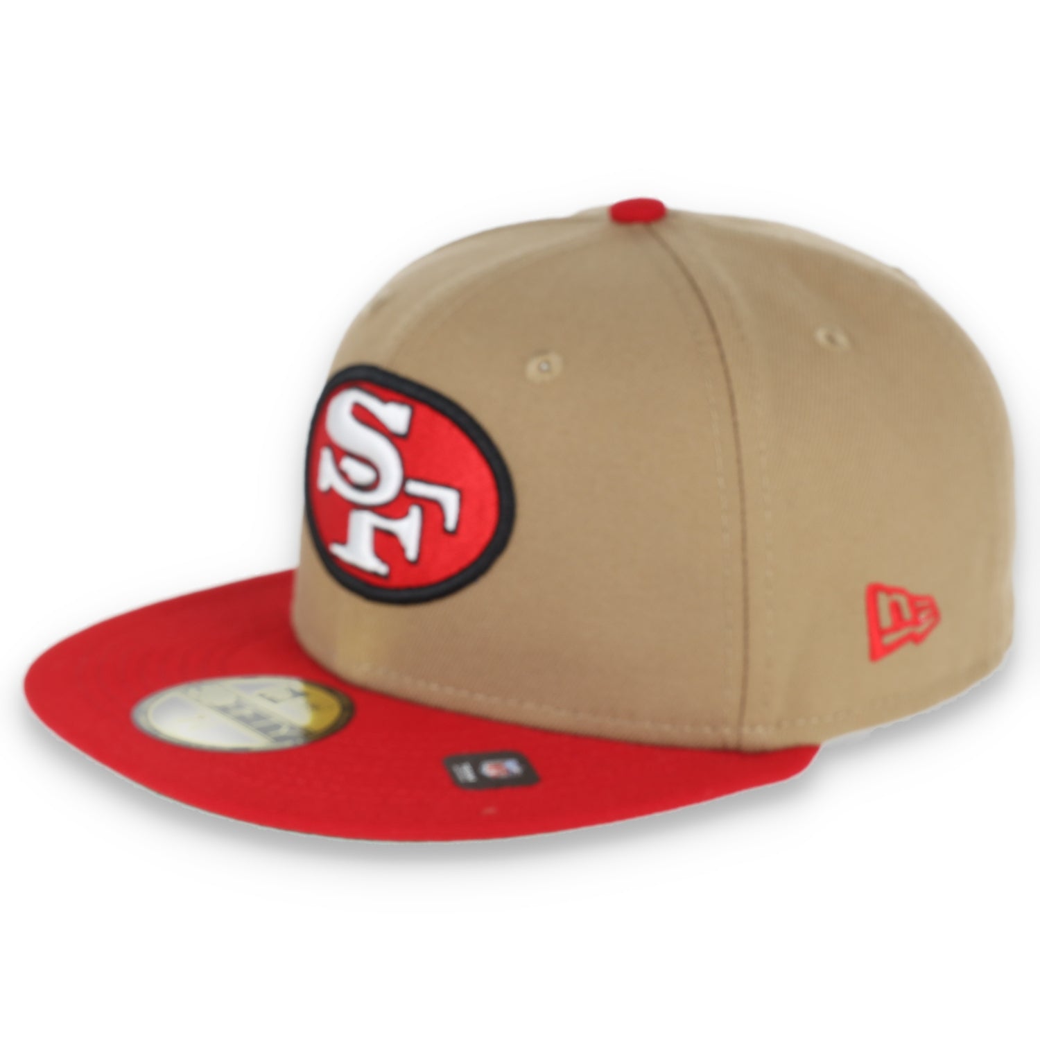 NEW ERA SAN FRANCISCO 49ERS SUPERBOWL XXIX SIDE PATCH 59FIFTY FITTED HAT-KHAKI