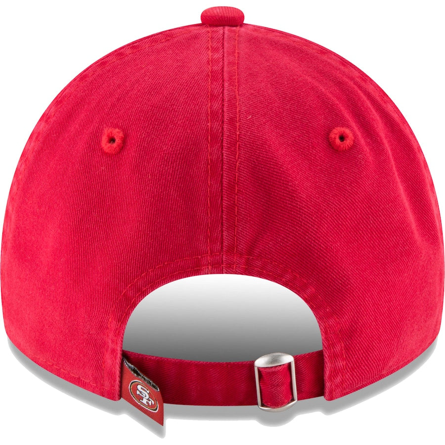 SAN FRANCISCO 49ERS NEW ERA CORE CLASSIC 9TWENTY ADJUSTABLE HAT