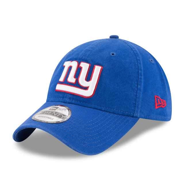 NEW YORK GIANTS NEW ERA CORE CLASSIC BLACK 9TWENTY ADJUSTABLE HAT