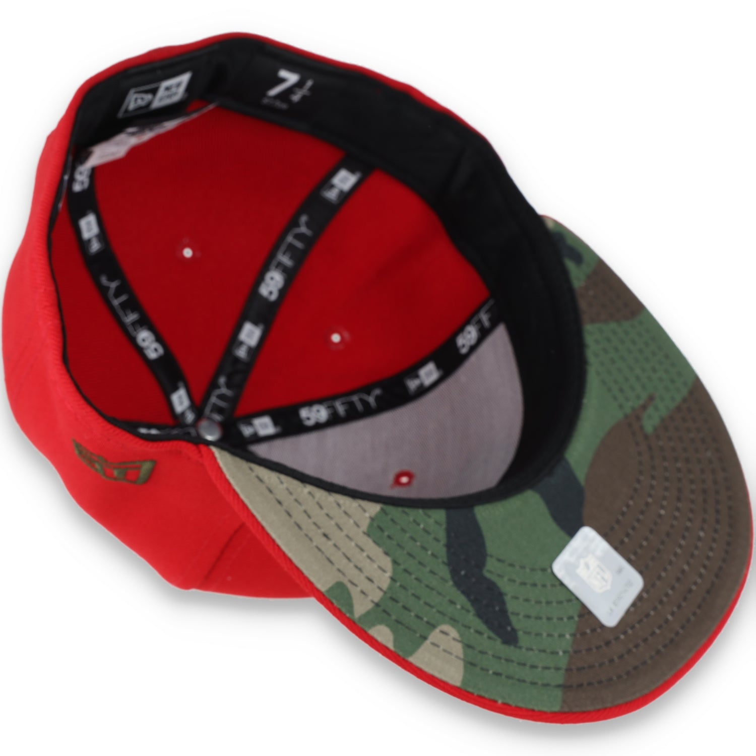 NEW ERA SAN FRANCISCO 49ERS 59FIFTYFITTED -SCARLET/CAMO