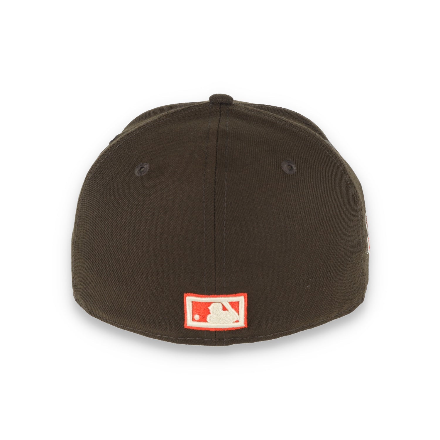 New Era San Francisco Giants 1989 Battle Of The Bay Side Patch 59FIFTY Fitted-Walnut/Orange