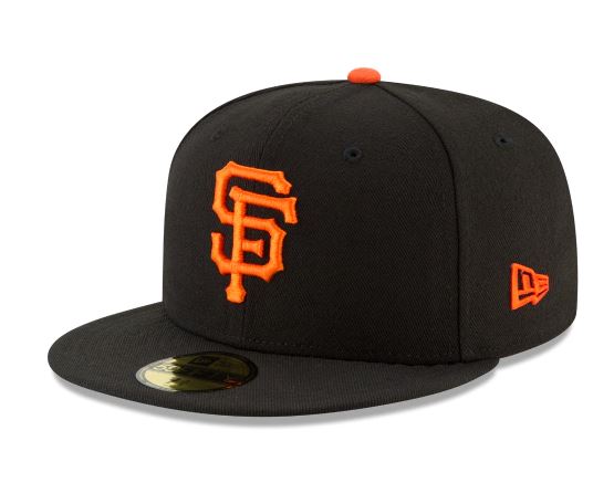 SAN FRANCISCO GIANTS HOME COLLECTION 59FIFTY FITTED-ON-FIELD COLLECTION-BLACK