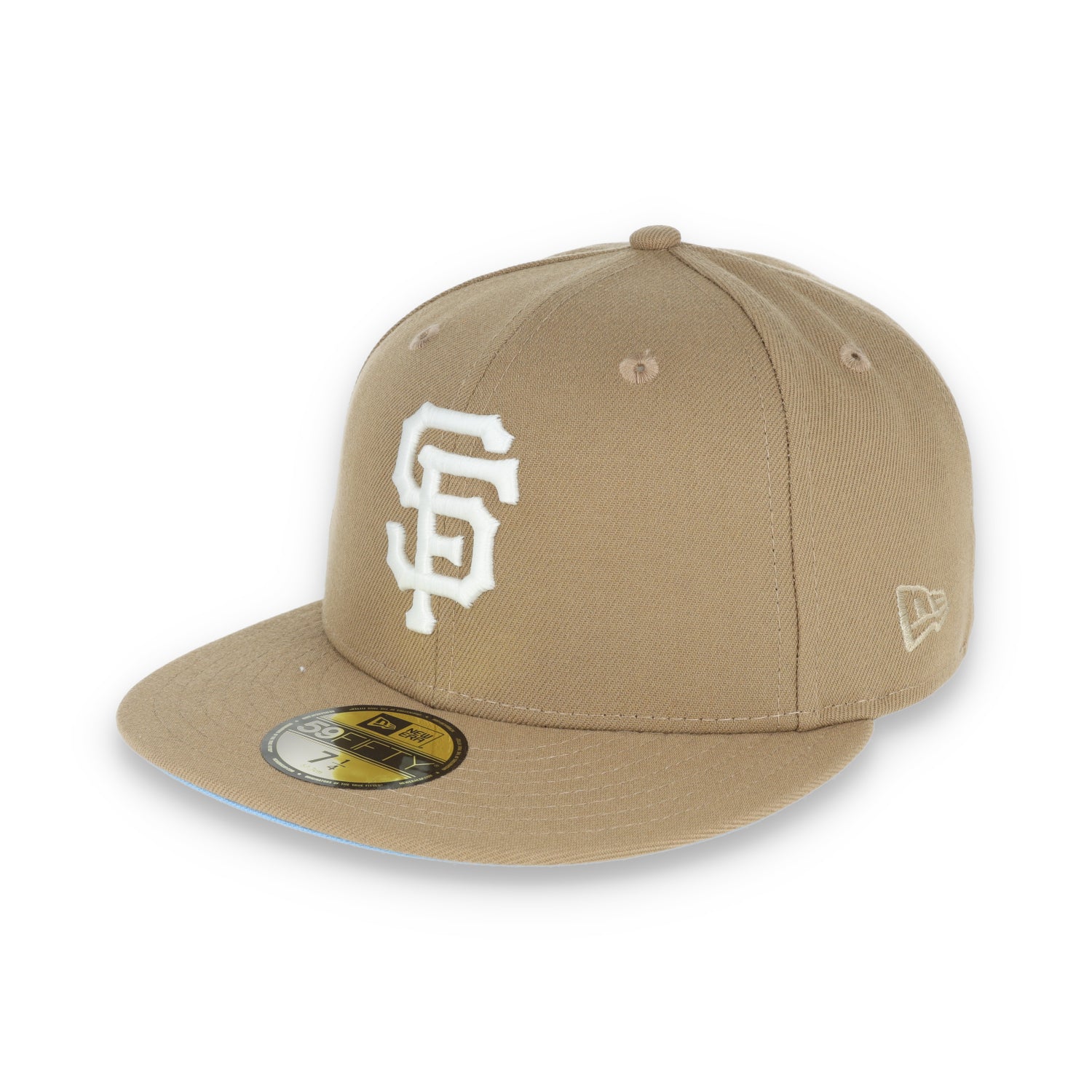 New Era San Francisco Giants Stadium Side Patch 59FIFTY Fitted-Khaki/Sky