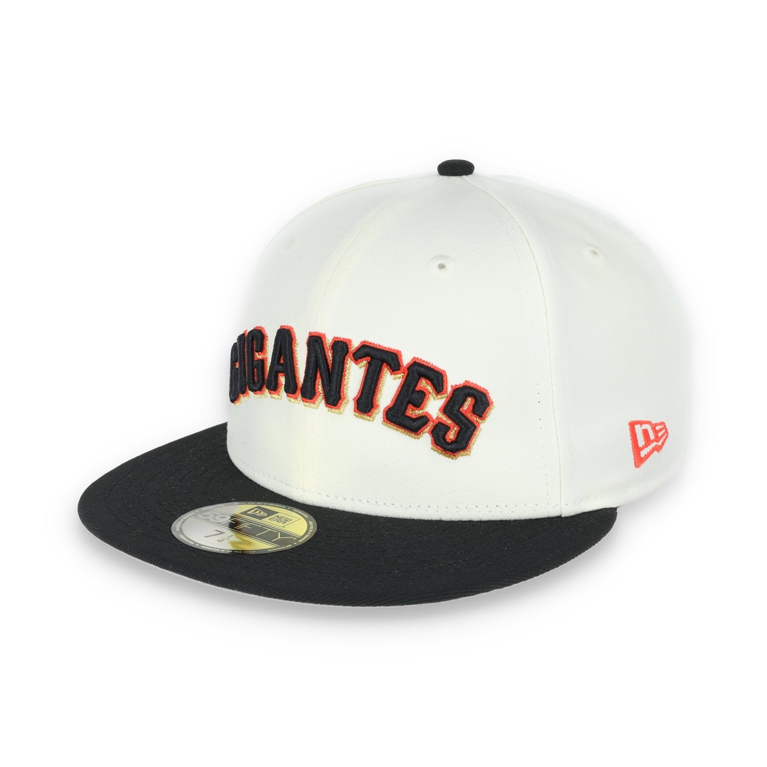 New Era San Francisco Giants "Gigantes" 50th Anniversary Side Patch 59IFTY Fitted hat- Chrome