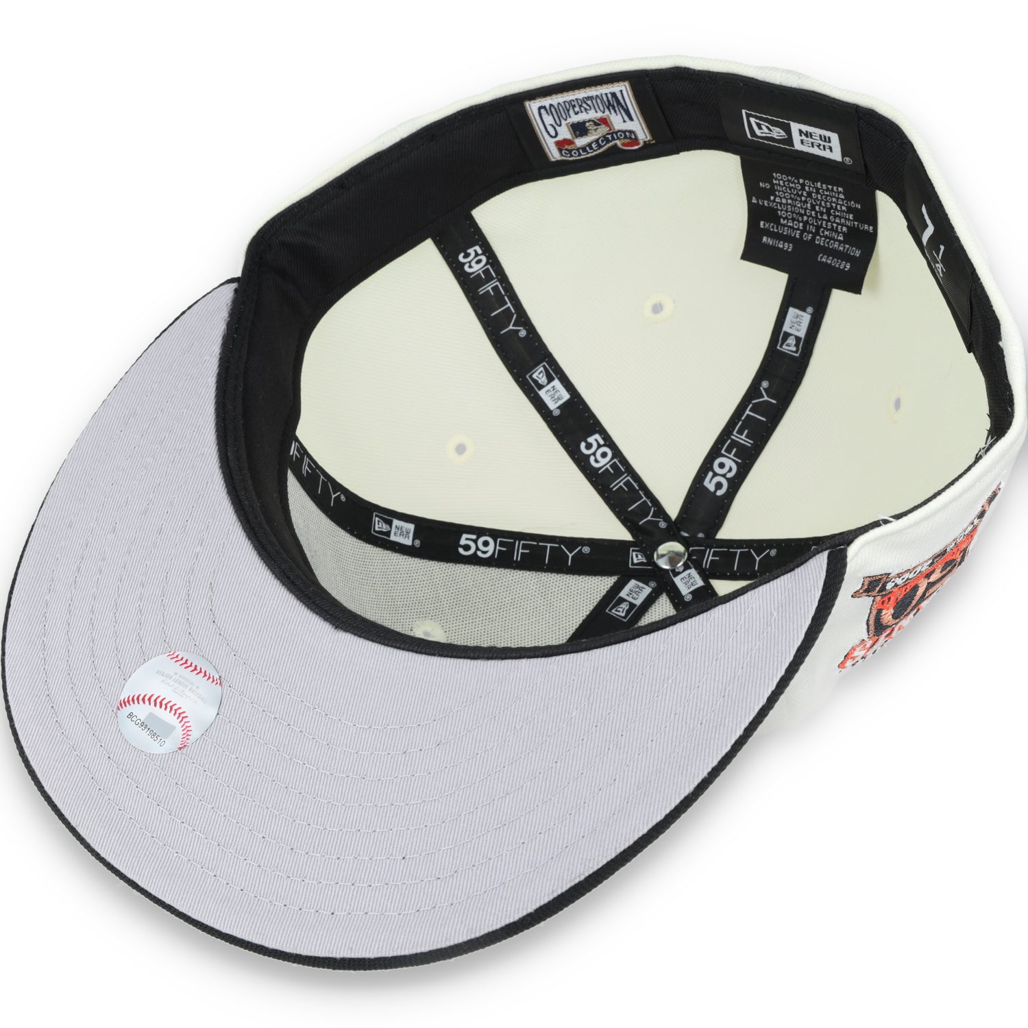 New Era San Francisco Giants "Gigantes" 50th Anniversary Side Patch 59IFTY Fitted hat- Chrome