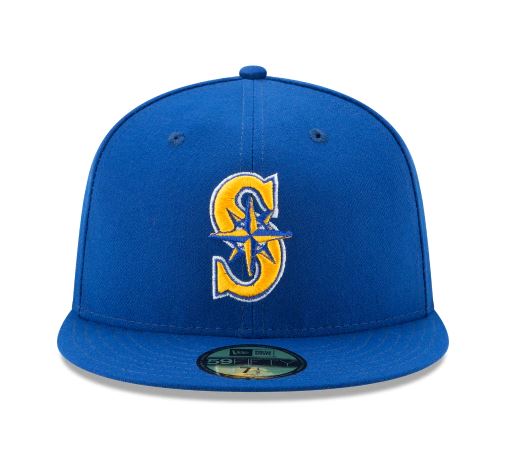 SEATTLE MARINERS ALTERNATE 2 COLLECTION 59FIFTY FITTED-ON-FIELD COLLECTION-BLUE