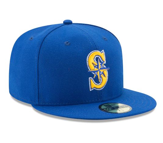 SEATTLE MARINERS ALTERNATE 2 COLLECTION 59FIFTY FITTED-ON-FIELD COLLECTION-BLUE