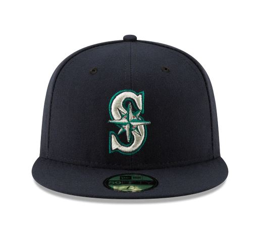 SEATTLE MARINERS HOME COLLECTION 59FIFTY FITTED-ON-FIELD COLLECTION-BLUE