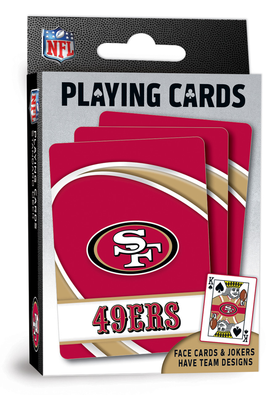 SAN FRANCISCO 49ERS PLAYING CARDS